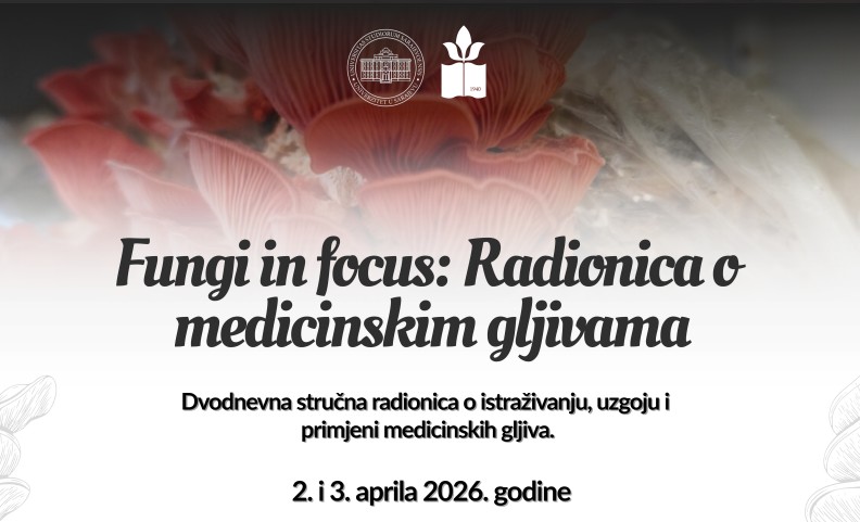 POZIV NA RADIONICU FUNGI IN FOCUS – RADIONICA O MEDICINSKIM GLJIVAMA